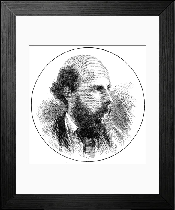 Framed Print : The new House of Commons: Mr. Edward Jenkins, M.P. for Dundee, 1874. Creator: Unknown Framed Print : The new House of Commons: Mr. Edward Jenkins, M.P. for Dundee, 1874. Creator: Unknown