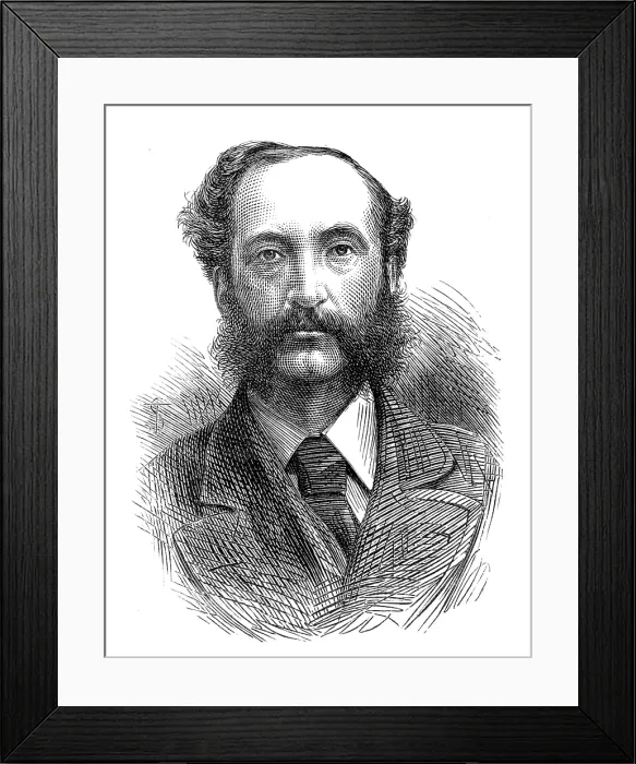 Framed Print : Captain W. F. Butler, 69th Regiment, on special service in the Ashantee Expedition, 1874. Creator: Unknown Framed Print : Captain W. F. Butler, 69th Regiment, on special service in the Ashantee Expedition, 1874. Creator: Unknown