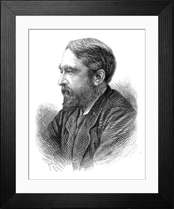 Framed Print : Capt. J. H. Glover, R.N. Administrator of Lagos, 1874. Creator: Unknown Framed Print : Capt. J. H. Glover, R.N. Administrator of Lagos, 1874. Creator: Unknown