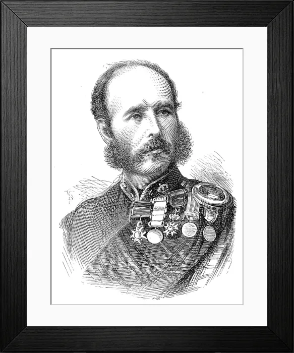 Framed Print : Colonel Sir J. C. M'Leod, K.C.B. 42nd Highlanders, 1874. Creator: Unknown. Colonel Sir J. C. M'Leod, K.C.B. 42nd Highlanders, 1874. Creator: Unknown Framed Print : Colonel Sir J. C. M'Leod, K.C.B. 42nd Highlanders, 1874. Creator: Unknown. Colonel Sir J. C. M'Leod, K.C.B. 42nd Highlanders, 1874. Creator: Unknown