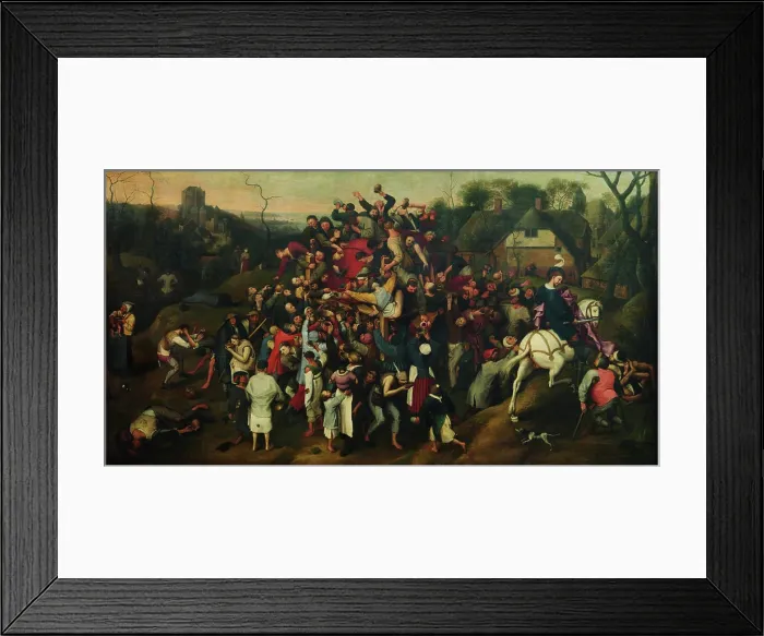 Framed Print : The Wine of Saint Martin's Day. Creator: Brueghel, Pieter, the Younger (1564-1638). The Wine of Saint Martin's Day. Creator: Brueghel, Pieter, the Younger (1564-1638) Framed Print : The Wine of Saint Martin's Day. Creator: Brueghel, Pieter, the Younger (1564-1638). The Wine of Saint Martin's Day. Creator: Brueghel, Pieter, the Younger (1564-1638)