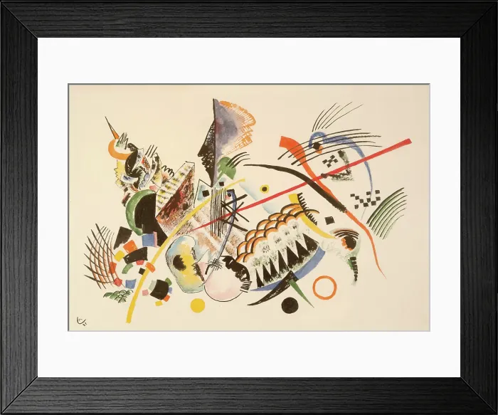 Framed Print : Untitled, 1922. Creator: Kandinsky, Wassily Vasilyevich (1866-1944) Framed Print : Untitled, 1922. Creator: Kandinsky, Wassily Vasilyevich (1866-1944)