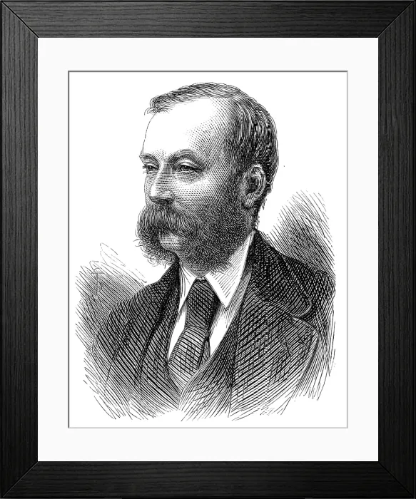 Framed Print : Brigadier-General Sir Archibald Alison, Bart. C.B. 1874. Creator: Unknown Framed Print : Brigadier-General Sir Archibald Alison, Bart. C.B. 1874. Creator: Unknown