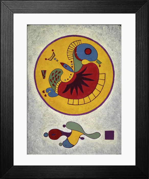 Framed Print : Untitled, c1944. Creator: Kandinsky, Wassily Vasilyevich (1866-1944) Framed Print : Untitled, c1944. Creator: Kandinsky, Wassily Vasilyevich (1866-1944)