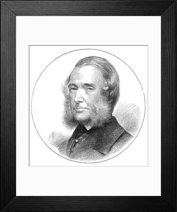 Framed Print : Mr. J. G. Hubbard, M.P. for London, 1874. Creator: Unknown Framed Print : Mr. J. G. Hubbard, M.P. for London, 1874. Creator: Unknown