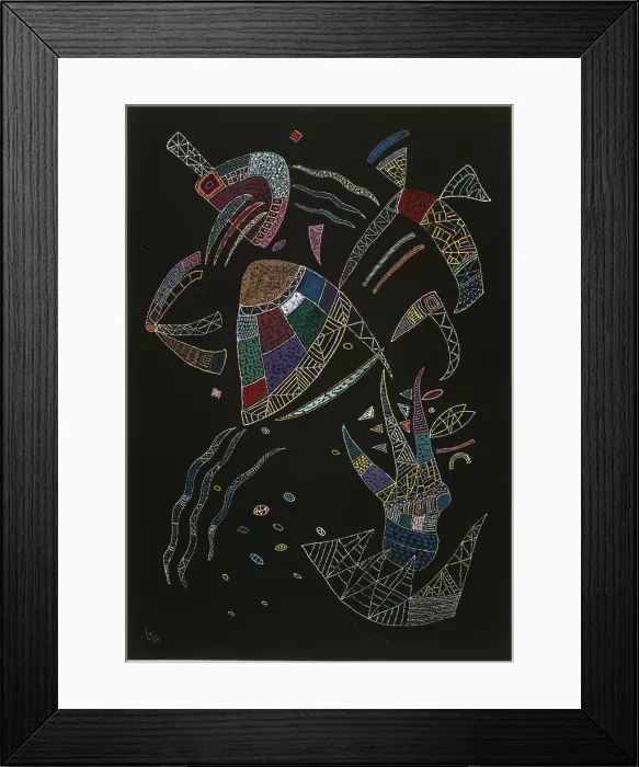 Framed Print : Points (Punkte), 1939. Creator: Kandinsky, Wassily Vasilyevich (1866-1944) Framed Print : Points (Punkte), 1939. Creator: Kandinsky, Wassily Vasilyevich (1866-1944)
