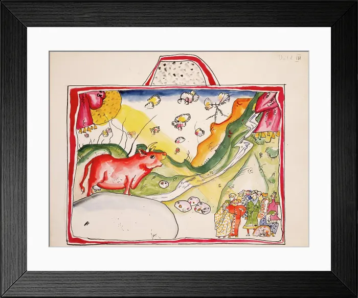 Framed Print : Aquarell fur Violett (Bild III), 1914. Creator: Kandinsky, Wassily Vasilyevich (1866-1944) Framed Print : Aquarell fur Violett (Bild III), 1914. Creator: Kandinsky, Wassily Vasilyevich (1866-1944)