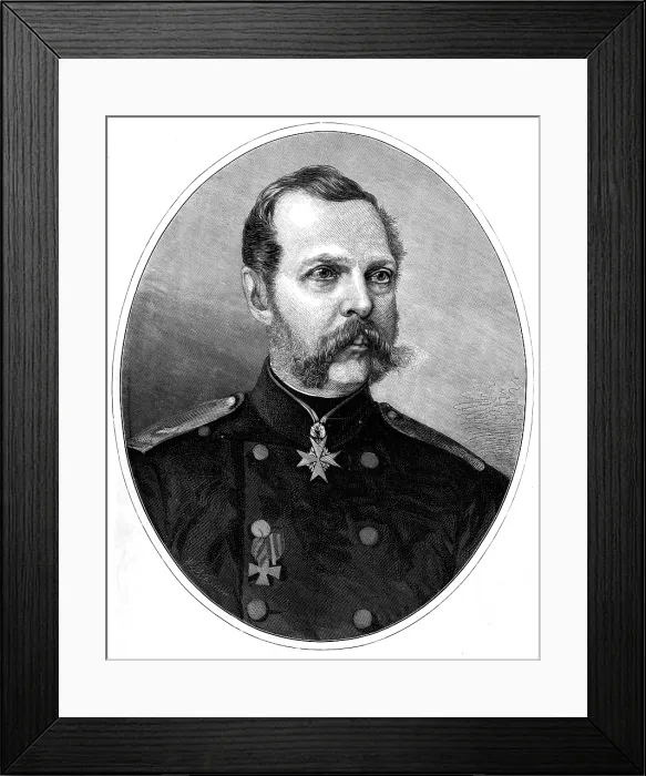 Framed Print : His Imperial Majesty Alexander II. Czar of Russia, 1874. Creator: William Biscombe Gardner Framed Print : His Imperial Majesty Alexander II. Czar of Russia, 1874. Creator: William Biscombe Gardner