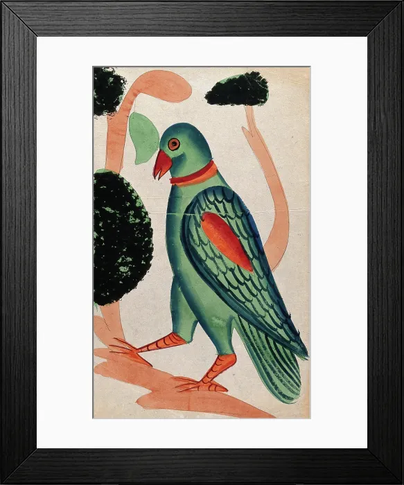 Framed Print : A hoopoe. Creator: Unknown