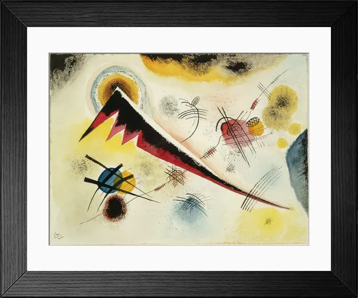 Framed Print : Jahresschluss (End of the year), 1922. Creator: Kandinsky, Wassily Vasilyevich (1866-1944) Framed Print : Jahresschluss (End of the year), 1922. Creator: Kandinsky, Wassily Vasilyevich (1866-1944)