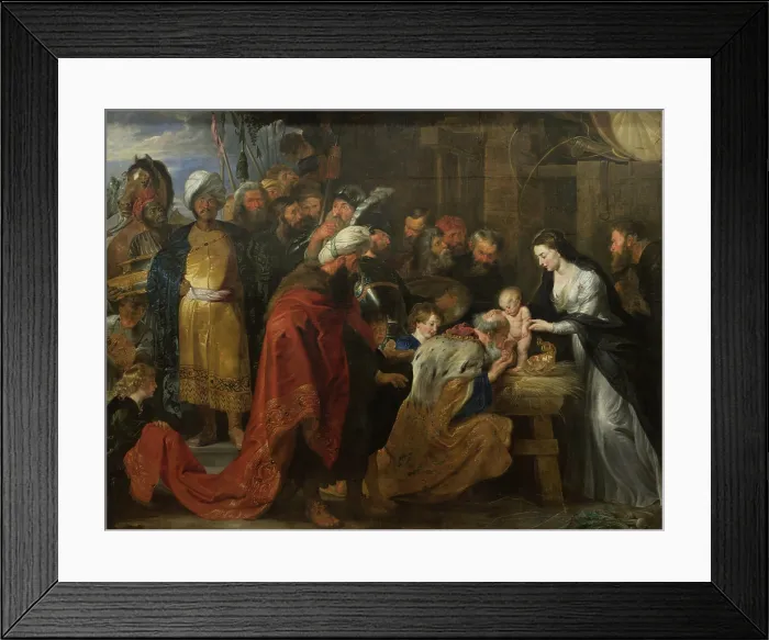 Framed Print : The Adoration of the Magi, c1617-1618. Creator: Rubens, Pieter Paul (1577-1640) Framed Print : The Adoration of the Magi, c1617-1618. Creator: Rubens, Pieter Paul (1577-1640)