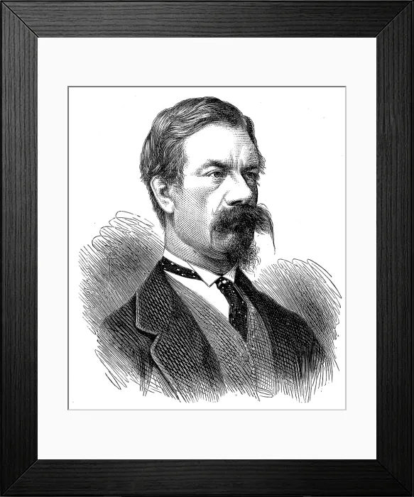 Framed Print : Sir Richard Temple, K.C.S.I. Lieutenant-Governor of Bengal, 1874. Creator: Unknown Framed Print : Sir Richard Temple, K.C.S.I. Lieutenant-Governor of Bengal, 1874. Creator: Unknown