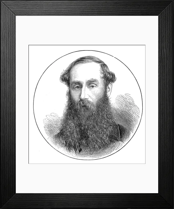 Framed Print : Mr. Ashbury, M.P. for Brighton, 1874. Creator: Unknown Framed Print : Mr. Ashbury, M.P. for Brighton, 1874. Creator: Unknown