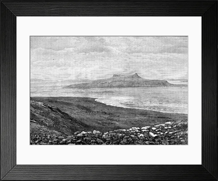 Framed Print : The Ocean Depth Exploring Voyage: Grave Island, Royal Sound, Kerguelen Land, 1874. Creator: Unknown Framed Print : The Ocean Depth Exploring Voyage: Grave Island, Royal Sound, Kerguelen Land, 1874. Creator: Unknown