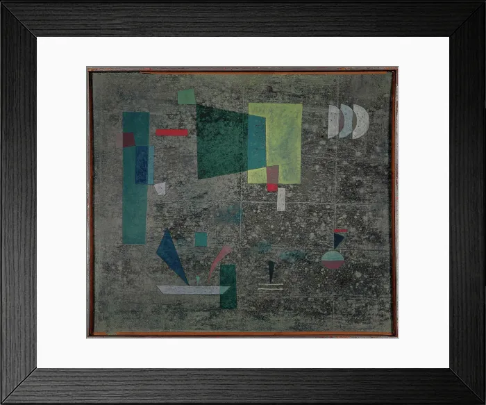 Framed Print : Langsam heraus (Slow Clearing), 1931. Creator: Kandinsky, Wassily Vasilyevich (1866-1944) Framed Print : Langsam heraus (Slow Clearing), 1931. Creator: Kandinsky, Wassily Vasilyevich (1866-1944)