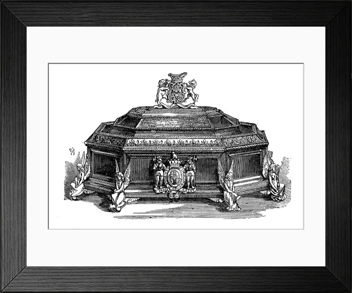 Framed Print : Casket presented to Lady Mayo by the Rajah of Kappoorthulla, 1874. Creator: Unknown Framed Print : Casket presented to Lady Mayo by the Rajah of Kappoorthulla, 1874. Creator: Unknown