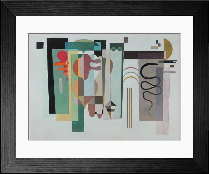 Framed Print : Zwei grune Punkte (Two green dots), 1935. Creator: Kandinsky, Wassily Vasilyevich (1866-1944) Framed Print : Zwei grune Punkte (Two green dots), 1935. Creator: Kandinsky, Wassily Vasilyevich (1866-1944)