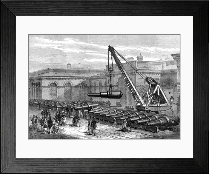 Framed Print : The Infant School at Woolwich Arsenal, as seen by the Czar, 1874. Creator: Unknown Framed Print : The Infant School at Woolwich Arsenal, as seen by the Czar, 1874. Creator: Unknown