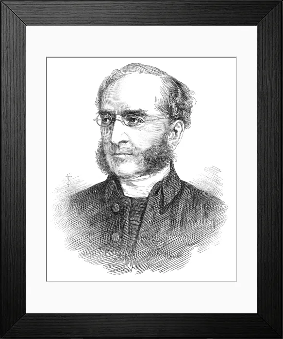 Framed Print : The late Rev. John Cumming, D.D. 1881. Creator: Unknown Framed Print : The late Rev. John Cumming, D.D. 1881. Creator: Unknown