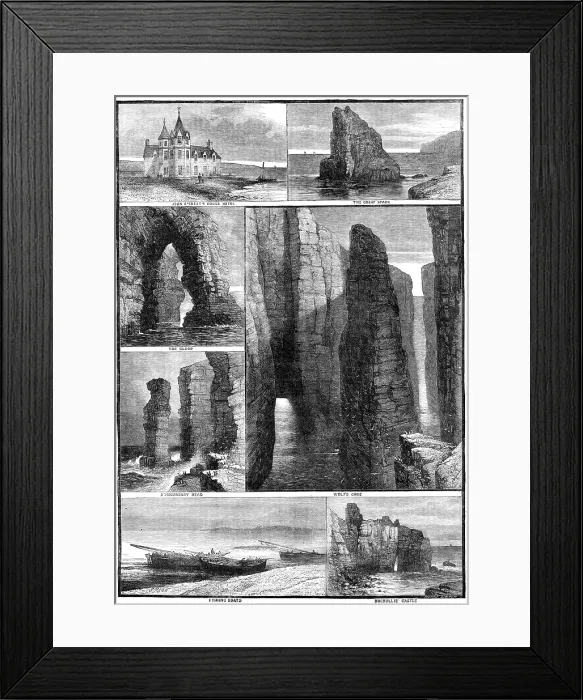 Framed Print : The Tourist in Scotland: John O Groat's, 1881. Creator: Henry Duff Linton. The Tourist in Scotland: John O Groat's, 1881. Creator: Henry Duff Linton Framed Print : The Tourist in Scotland: John O Groat's, 1881. Creator: Henry Duff Linton. The Tourist in Scotland: John O Groat's, 1881. Creator: Henry Duff Linton