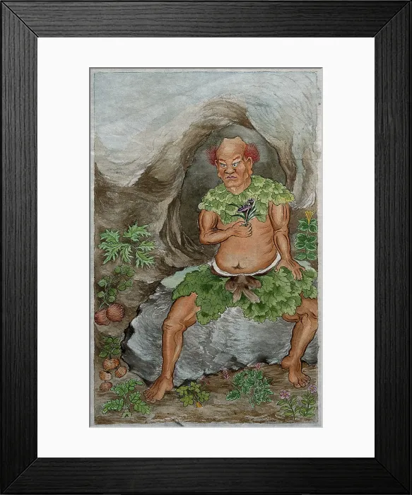 Framed Print : Shen Nung, (between 1800 and 1899?). Creator: Unknown Framed Print : Shen Nung, (between 1800 and 1899?). Creator: Unknown