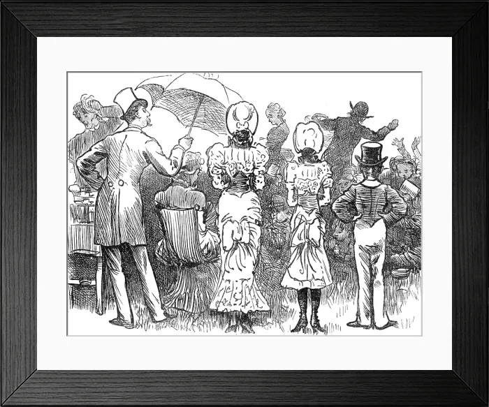 Framed Print : Children's Day in the Country: Patronage, 1881. Creator: Unknown. Children's Day in the Country: Patronage, 1881. Creator: Unknown Framed Print : Children's Day in the Country: Patronage, 1881. Creator: Unknown. Children's Day in the Country: Patronage, 1881. Creator: Unknown