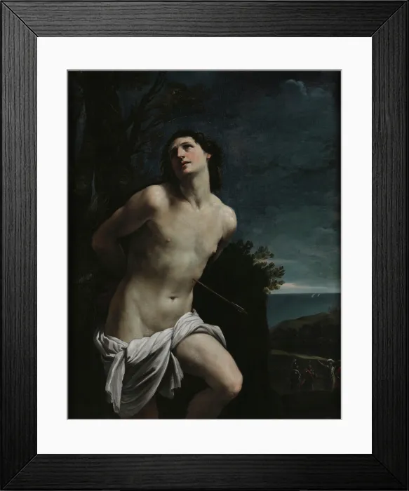 Framed Print : Saint Sebastian, 1616-1617. Creator: Reni, Guido (1575-1642) Framed Print : Saint Sebastian, 1616-1617. Creator: Reni, Guido (1575-1642)