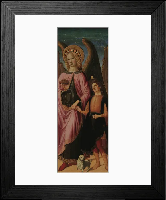 Framed Print : Tobias and the Angel, c1475. Creator: Biagio d'Antonio, (Tucci) (1446-1516). Tobias and the Angel, c1475. Creator: Biagio d'Antonio, (Tucci) (1446-1516) Framed Print : Tobias and the Angel, c1475. Creator: Biagio d'Antonio, (Tucci) (1446-1516). Tobias and the Angel, c1475. Creator: Biagio d'Antonio, (Tucci) (1446-1516)