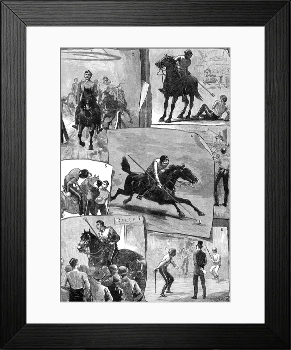 Framed Print : Military Tournament at Agricultural Hall for the Royal Cambridge Asylum for Soldiers Widows, 1881. Creator: Unknown. Military Tournament at Agricultural Hall for the Royal Cambridge Asylum for Soldiers Widows, 1881. Creator: Unknown Framed Print : Military Tournament at Agricultural Hall for the Royal Cambridge Asylum for Soldiers Widows, 1881. Creator: Unknown. Military Tournament at Agricultural Hall for the Royal Cambridge Asylum for Soldiers Widows, 1881. Creator: Unknown