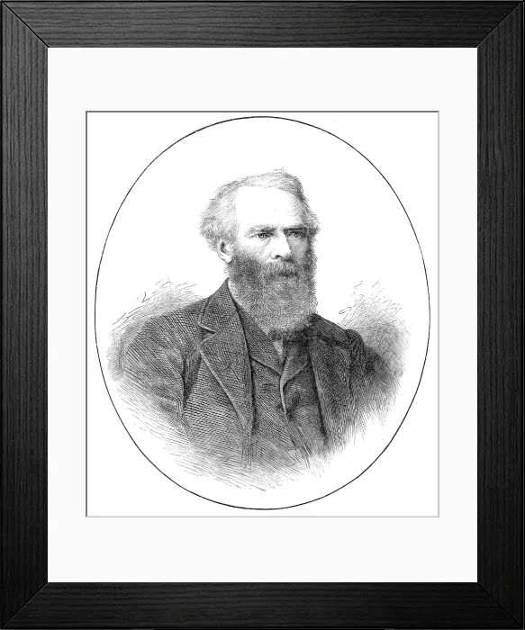 Framed Print : The Right Hon. M. E. Grant Duff, the new Governor of Madras, 1881. Creator: Unknown Framed Print : The Right Hon. M. E. Grant Duff, the new Governor of Madras, 1881. Creator: Unknown