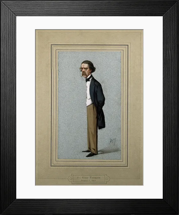 Framed Print : Sir Henry Thompson, 1874. Creator: Carlo Pellegrini Framed Print : Sir Henry Thompson, 1874. Creator: Carlo Pellegrini