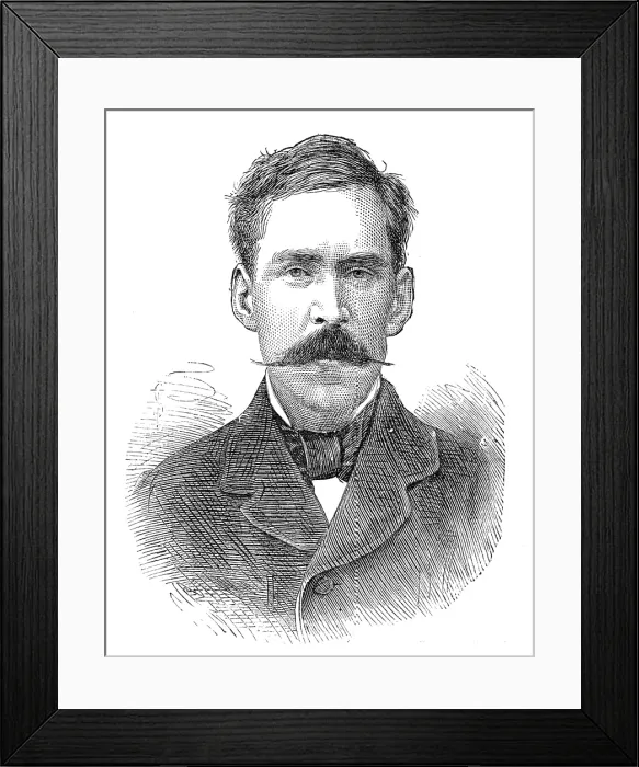Framed Print : Mr. H. Suter, lately taken captive by brigands in Turkey, 1881. Creator: Unknown Framed Print : Mr. H. Suter, lately taken captive by brigands in Turkey, 1881. Creator: Unknown