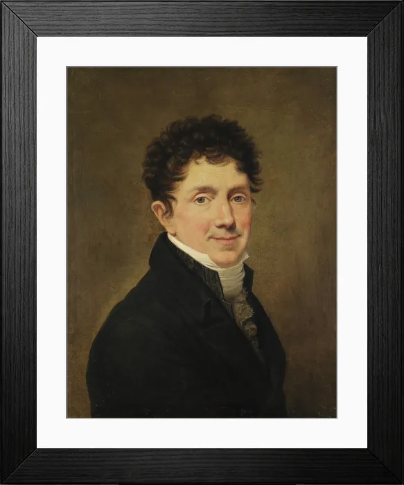Framed Print : Self-portrait, 1817. Creator: Landi, Gaspare (1756-1830) Framed Print : Self-portrait, 1817. Creator: Landi, Gaspare (1756-1830)