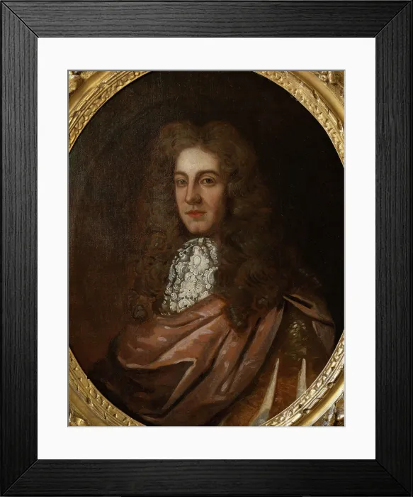 Framed Print : Portrait of Sir Henry Gough, Between 1660 and 1672. Creator: Greenhill, John (c. 1644-1676) Framed Print : Portrait of Sir Henry Gough, Between 1660 and 1672. Creator: Greenhill, John (c. 1644-1676)