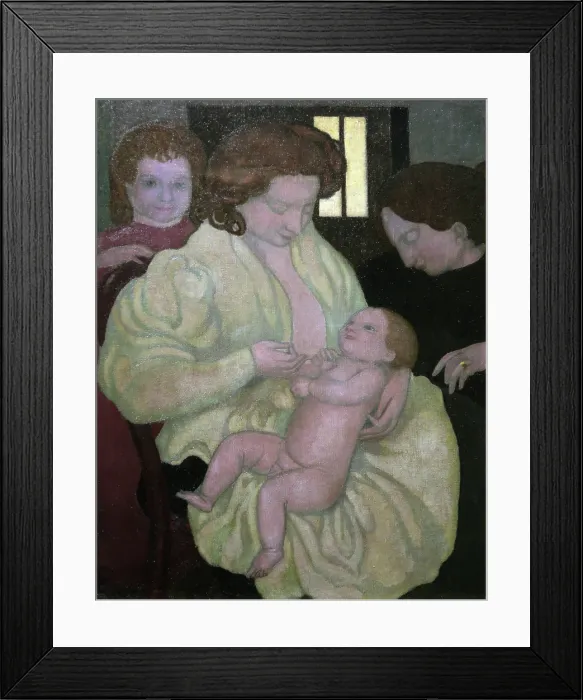 Framed Print : Maternity, 1895. Creator: Denis, Maurice (1870-1943) Framed Print : Maternity, 1895. Creator: Denis, Maurice (1870-1943)