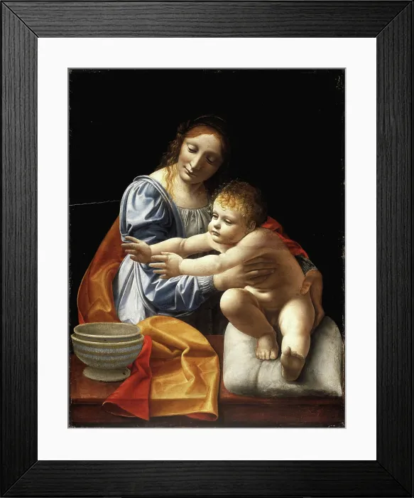 Framed Print : Madonna and Child, c1495. Creator: Boltraffio, Giovanni Antonio (1467-1516) Framed Print : Madonna and Child, c1495. Creator: Boltraffio, Giovanni Antonio (1467-1516)