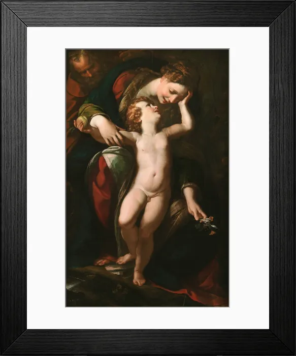 Framed Print : The Holy Family. The Rest on the Flight into Egypt, 1613-1615. Creator: Procaccini, Giulio Cesare (1574-1625) Framed Print : The Holy Family. The Rest on the Flight into Egypt, 1613-1615. Creator: Procaccini, Giulio Cesare (1574-1625)