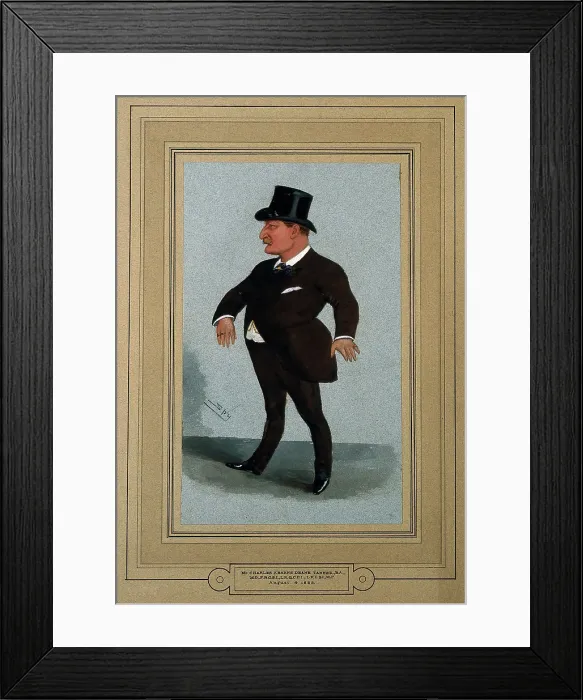 Framed Print : Charles Kearns Deane Tanner, 1888. Creator: Sir Leslie Matthew Ward Framed Print : Charles Kearns Deane Tanner, 1888. Creator: Sir Leslie Matthew Ward