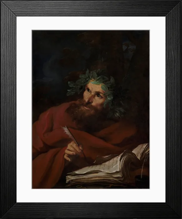 Framed Print : Virgil, ca. 1665-1667. Creator: Troppa, Girolamo (1637-1710) Framed Print : Virgil, ca. 1665-1667. Creator: Troppa, Girolamo (1637-1710)