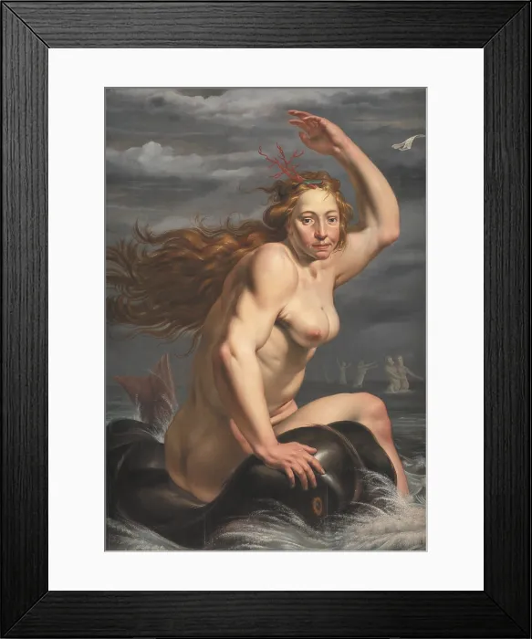 Framed Print : Galatea, 1619. Creator: Valckert, Werner Jacobsz. van den (ca. 1585-after 1635) Framed Print : Galatea, 1619. Creator: Valckert, Werner Jacobsz. van den (ca. 1585-after 1635)