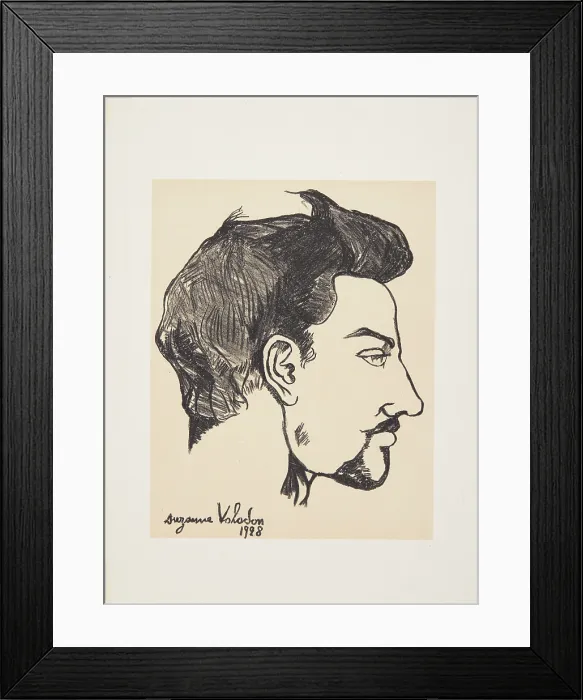 Framed Print : Maurice Utrillo, 1928. Creator: Valadon, Suzanne (1865-1938) Framed Print : Maurice Utrillo, 1928. Creator: Valadon, Suzanne (1865-1938)