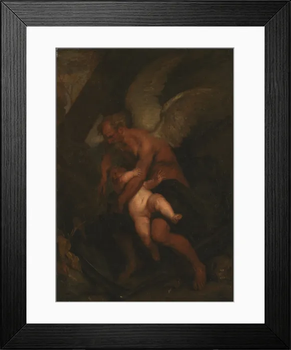 Framed Print : Time Clipping Cupid's Wings. Creator: Dyck, Sir Anthonis van, (after). Time Clipping Cupid's Wings. Creator: Dyck, Sir Anthonis van, (after) Framed Print : Time Clipping Cupid's Wings. Creator: Dyck, Sir Anthonis van, (after). Time Clipping Cupid's Wings. Creator: Dyck, Sir Anthonis van, (after)