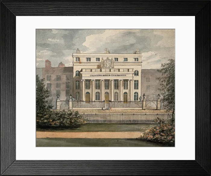 Framed Print : The Royal College of Surgeons, Lincoln's Inn Fields, London. Creator: Unknown. The Royal College of Surgeons, Lincoln's Inn Fields, London. Creator: Unknown Framed Print : The Royal College of Surgeons, Lincoln's Inn Fields, London. Creator: Unknown. The Royal College of Surgeons, Lincoln's Inn Fields, London. Creator: Unknown
