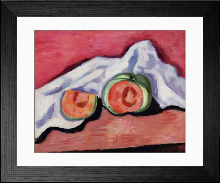 Framed Print : Melons, about 1927. Creator: Marsden Hartley