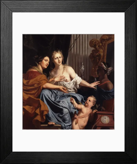 Framed Print : The Allegory of Constancy, c1685. Creator: Lairesse, Gerard, de (1640-1711) Framed Print : The Allegory of Constancy, c1685. Creator: Lairesse, Gerard, de (1640-1711)