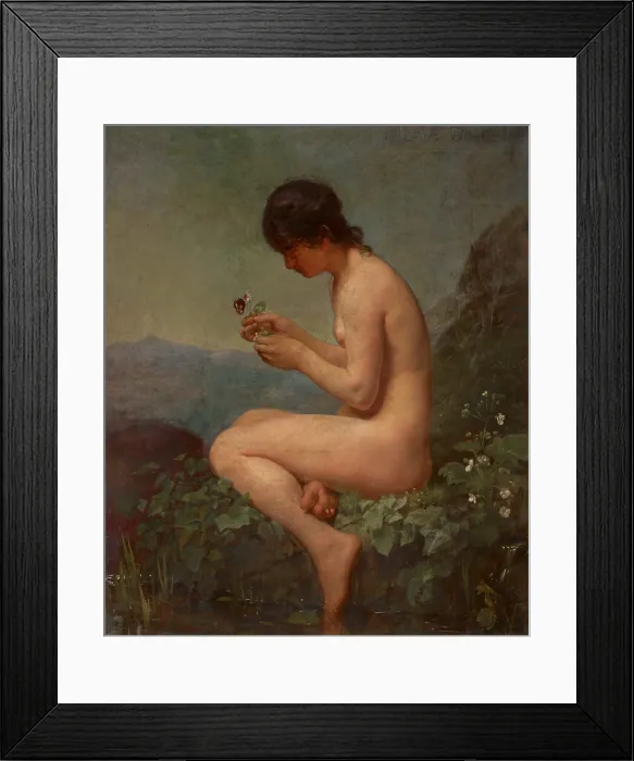 Framed Print : Springtime, c1870s. Creator: Wilbur Winfield Woodward Framed Print : Springtime, c1870s. Creator: Wilbur Winfield Woodward