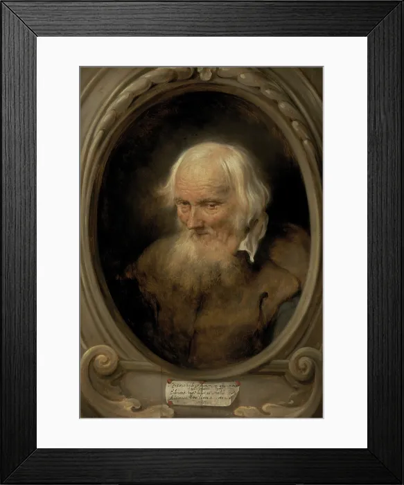 Framed Print : Portrait of Petrus Egidius de Morrion, 1637. Creator: Lievens, Jan (1607-1674) Framed Print : Portrait of Petrus Egidius de Morrion, 1637. Creator: Lievens, Jan (1607-1674)