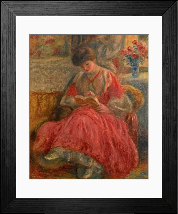 Framed Print : Portrait of Misia Sert, 1904. Creator: Renoir, Pierre Auguste (1841-1919) Framed Print : Portrait of Misia Sert, 1904. Creator: Renoir, Pierre Auguste (1841-1919)