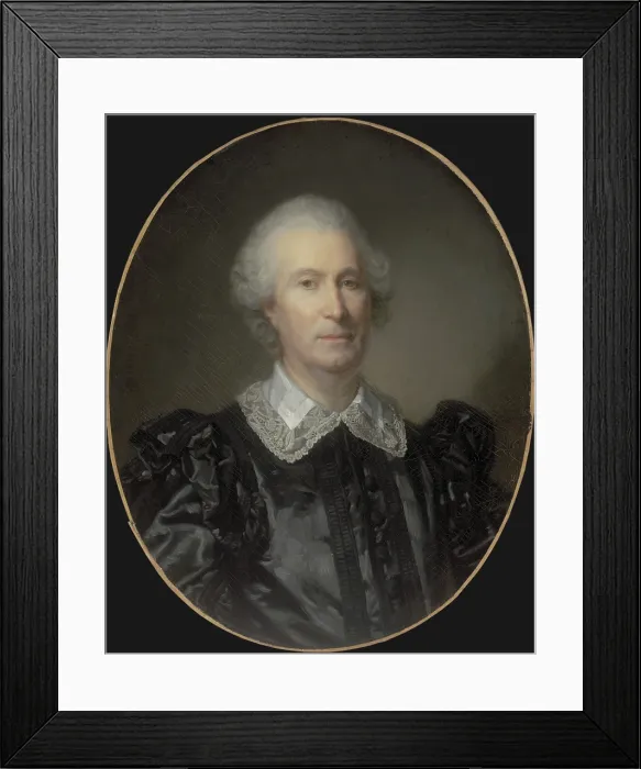 Framed Print : Portrait of Paul Randon de Boisset (1708-1776), 1773. Creator: Greuze, Jean-Baptiste (1725-1805) Framed Print : Portrait of Paul Randon de Boisset (1708-1776), 1773. Creator: Greuze, Jean-Baptiste (1725-1805)