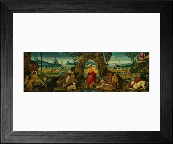 Framed Print : Orpheus, c1490. Creator: Jacopo del Sellaio (1442-1493) Framed Print : Orpheus, c1490. Creator: Jacopo del Sellaio (1442-1493)